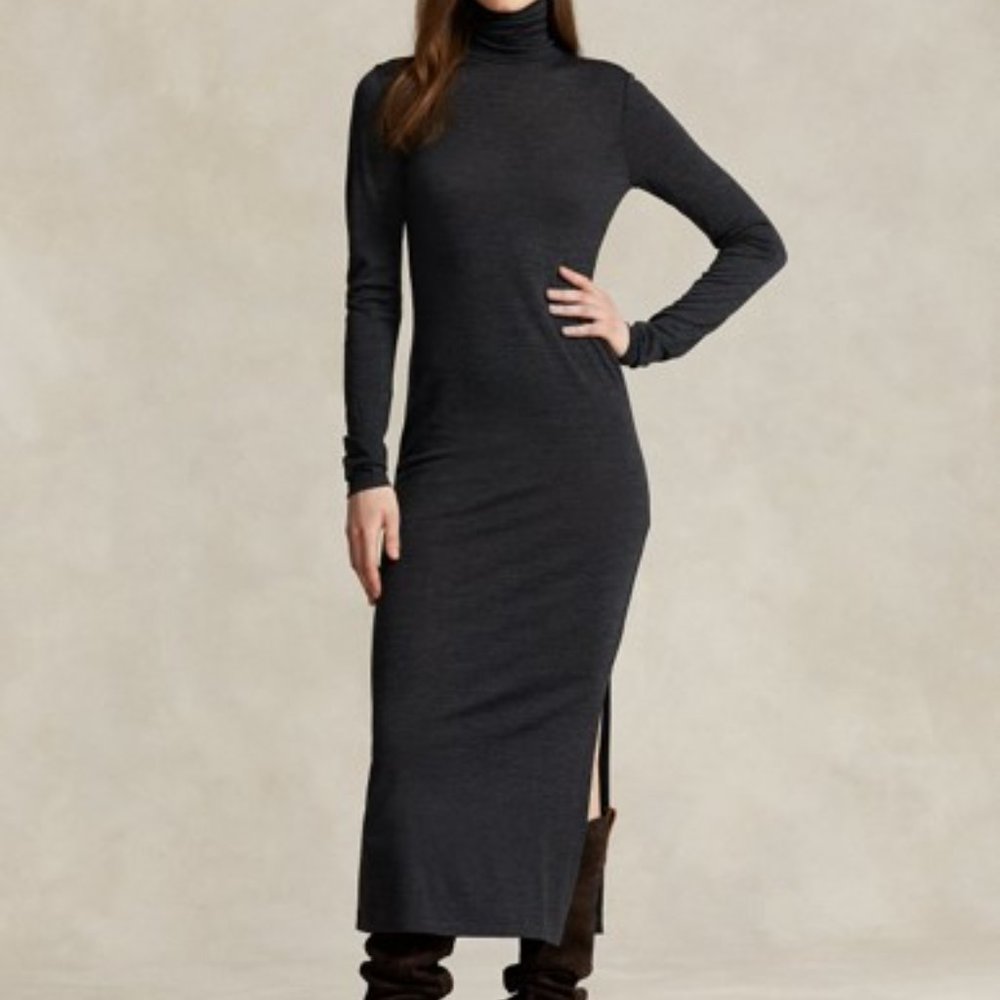 Ralph Lauren Charcoal Mini Dress
